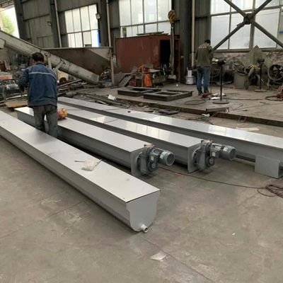 Convoyeur de vis en U de boue d'acier au carbone avec l'axe