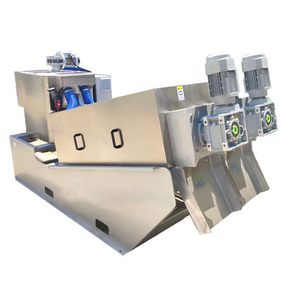 Boue en spirale de la séparation de solide-liquide SS304 asséchant à vis automatique de machine