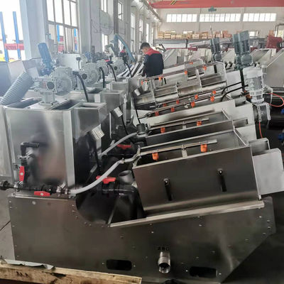 Boue en spirale de la séparation de solide-liquide SS304 asséchant à vis automatique de machine