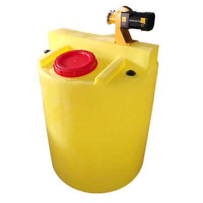 dosage de mélange en plastique de PAM Dissolving Sewage Treatment Reagent de seau de fond plat du PE 200L