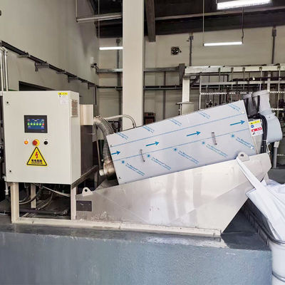 Boue de volute de l'acier inoxydable 304 asséchant automatique industriel de presse à vis de machine