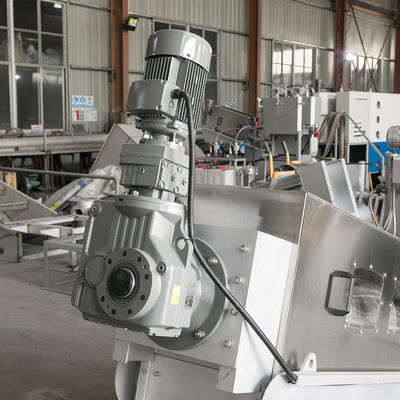 Boue de volute de l'acier inoxydable 304 asséchant automatique industriel de presse à vis de machine
