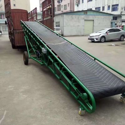 Bien mobilier en caoutchouc de convoyeur à bande d'industrie de soutien d'acier au carbone pour le charbon de mine de grain