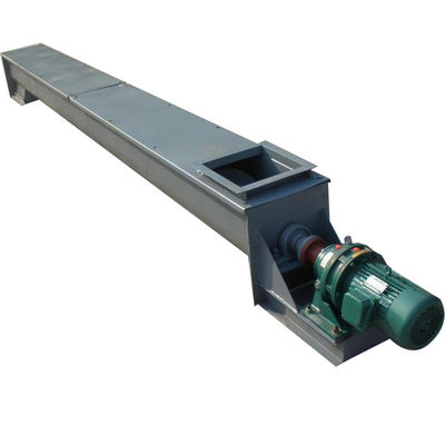 Type du convoyeur de vis d'axe d'acier inoxydable d'acier au carbone U moins la boue en pierre de poudre sèche