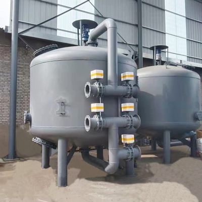 Équipement 2T/H industriel de traitement des eaux usées de filtre de charbon actif de l'acier inoxydable 304