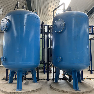 Équipement 2T/H industriel de traitement des eaux usées de filtre de charbon actif de l'acier inoxydable 304