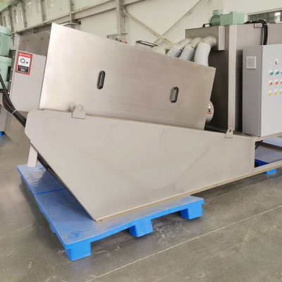 équipement de traitement de boue de fumier de ferme de machine de asséchage de boue de la spirale 20m3/H