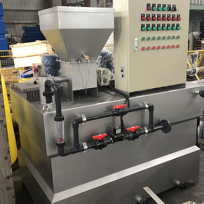 L'acier inoxydable a intégré le traitement des eaux résiduaires industriel de dosage automatique de système