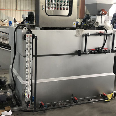 L'acier inoxydable a intégré le traitement des eaux résiduaires industriel de dosage automatique de système