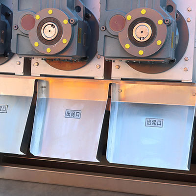 Machine de asséchage d'intégration de boue automatique de volute pour le traitement de boue de ferme