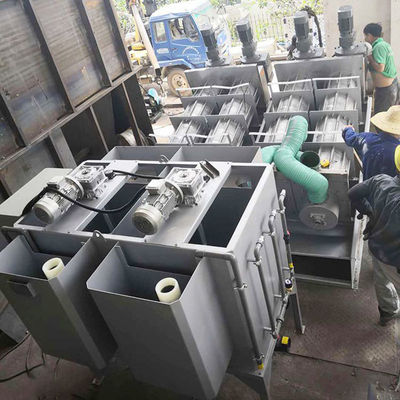 Machine de asséchage de boue huileuse pétrochimique en spirale pour l'usine de nourriture