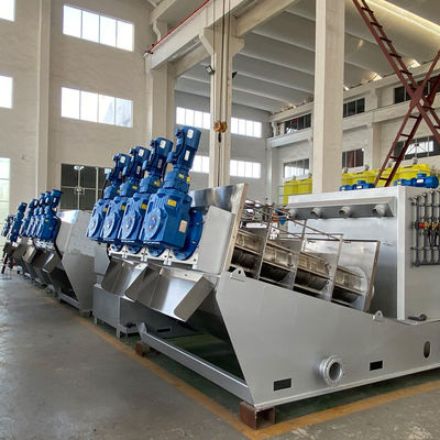 Machine de asséchage de boue huileuse pétrochimique en spirale pour l'usine de nourriture