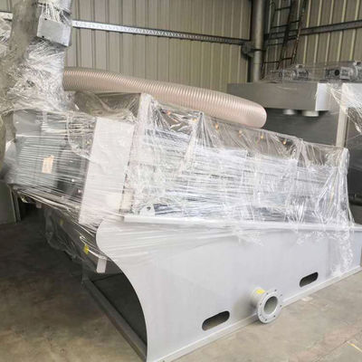 Machine de asséchage de boue huileuse pétrochimique en spirale pour l'usine de nourriture