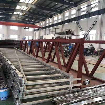 Grattoir de déplacement de boue d'acier inoxydable horizontal pour le traitement des eaux usées