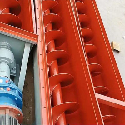 Convoyeur à vis de boue en acier inoxydable 304 en forme de U