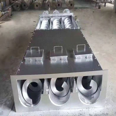 Acier inoxydable de convoyeur à vis sans arbre de résistance à hautes températures