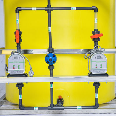 PAC/PAM Automatic Dosing System Integrated pour le dosage et l'agitation de dissolution