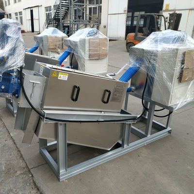 Machine de asséchage de boue de volute pour la presse à vis de volute d'acier inoxydable d'urine d'excrément