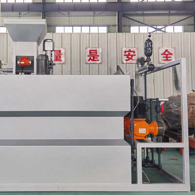 Trois poudre sèche 4000L/H intégré par équipement de dosage des chambres PAM/PAC