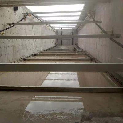 Station d'épuration de longueur du système 18m de grattoir de boue du plat SS304 à chaînes