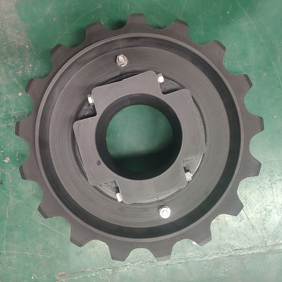 Station d'épuration de longueur du système 18m de grattoir de boue du plat SS304 à chaînes