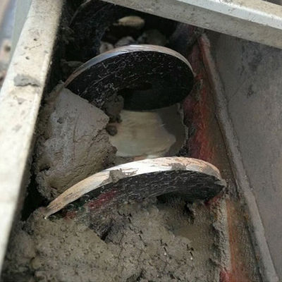 convoyeur à bande incliné portatif de vis de boue de cannelure du convoyeur de vis de 30t/H solides solubles U