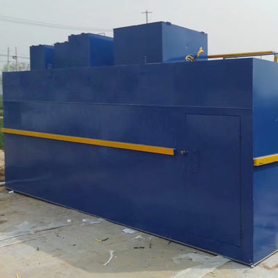 Machines industrielles 100m3/D de station d'épuration de SS304 MBR MBBR écologiques