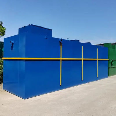 Machines industrielles 100m3/D de station d'épuration de SS304 MBR MBBR écologiques