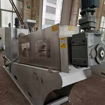 Équipement de asséchage de traitement des eaux résiduaires de la machine 20m3/H de boue de presse à vis de 304SS 316SS