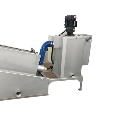 Presse à vis multi de asséchage de machine de boue de traitement des eaux usées 1-2500kgs/H