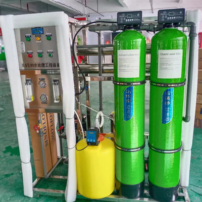 Équipement de système de purification d'eau d'osmose d'inversion d'ISO9001 500lph pour le boire