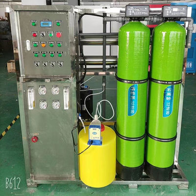 Équipement de système de purification d'eau d'osmose d'inversion d'ISO9001 500lph pour le boire