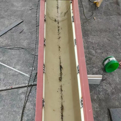 La vitesse en spirale d'Adjsutable de convoyeur de Shaftless d'acier au carbone a adapté 1~100m aux besoins du client