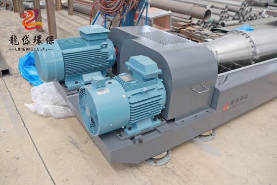 Centrifugeuse à décanter à grande vitesse en acier inoxydable efficace pour la séparation d'huile