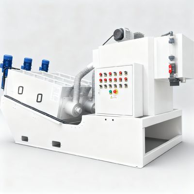 Presse de asséchage de épaississement de boue de volute de système de boue de nettoyage d'individu