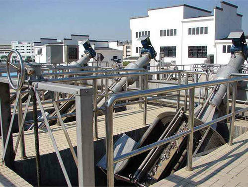 Usine de purification d'eau de traitement des eaux résiduaires d'écrans de barre de participation de déchets