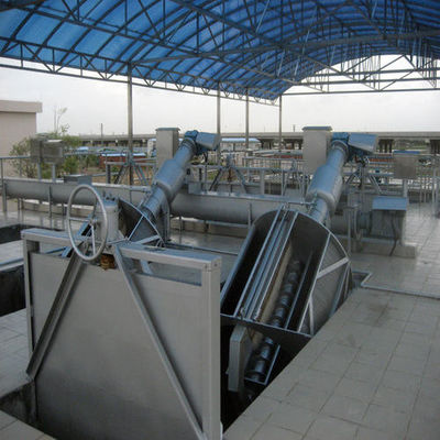 Usine de purification d'eau de traitement des eaux résiduaires d'écrans de barre de participation de déchets