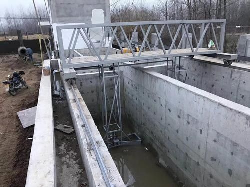 Traitement des eaux usées urbain de dispositif d'affaissement d'équipement de Desanding en métal d'alliage