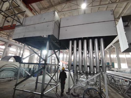 Grattoir de boue à pont roulant de double tuyau utilisé pour l'usine de traitement des eaux résiduaires