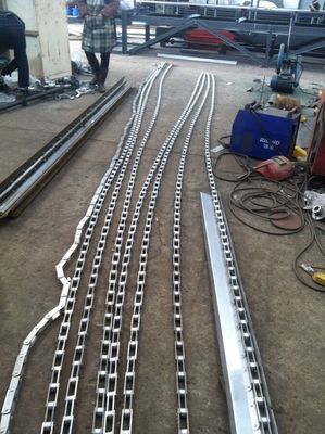 matériel de éraflure non métallique à pont roulant de plat à chaînes de grattoir de boue de 4.5m