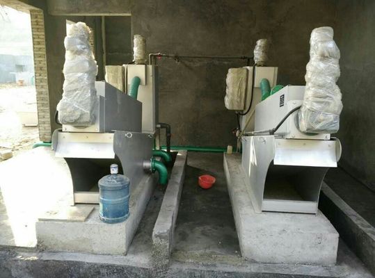 machine de asséchage de boue de presse à la vis 4.5m3/h, équipement de asséchage de boue chimique