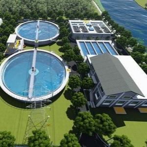 Séparateur d'eau de sable d'acier inoxydable avec le bassin de chute de boue