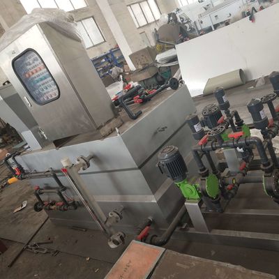 traitement des eaux usées de dosage automatique ISO9001 de la machine 1500L/h