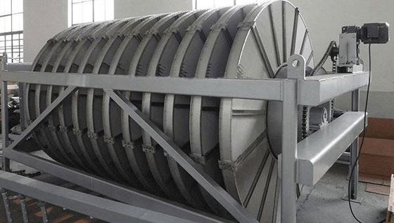 Acier inoxydable semi immergé de réservoir de traitement des eaux résiduaires