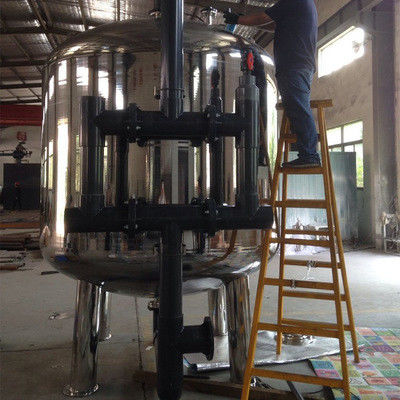 Filtre actif de carbone de réservoir urbain de traitement des eaux résiduaires