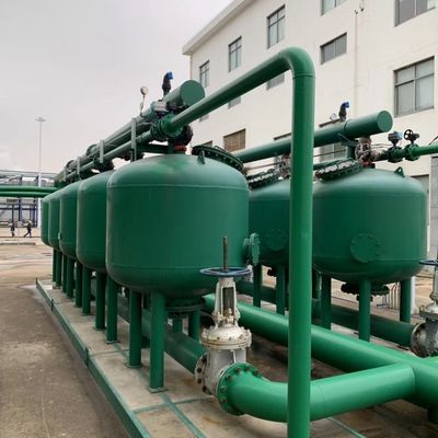 Séparateur d'eau de sable de membrane d'osmose d'inversion de système de filtre de médias d'acier inoxydable