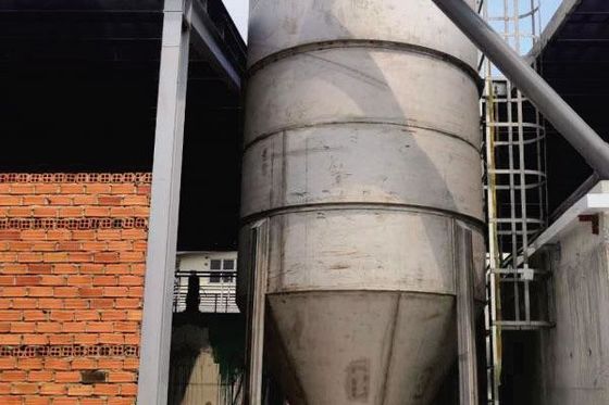 Traitement de l'eau blanc de filtre de sable, filtre de sable industriel d'eaux d'égout