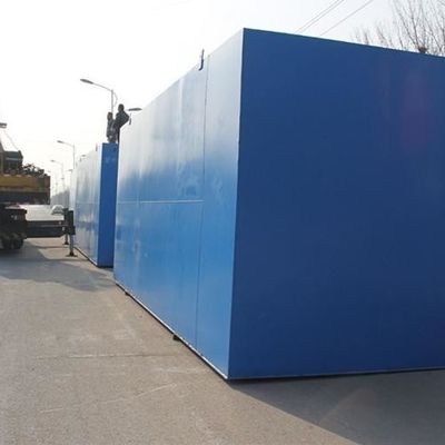 équipement du traitement des eaux usées 10m3/h avec la technologie biologique de réacteur de membrane