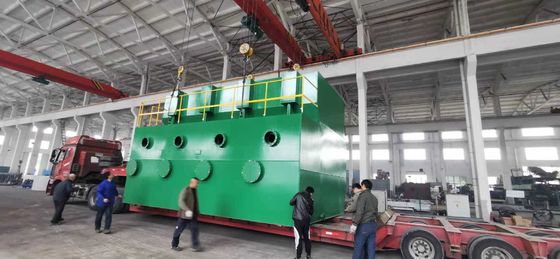 Unité de traitement des eaux usées SS304 compacte - capacité 1m3/h