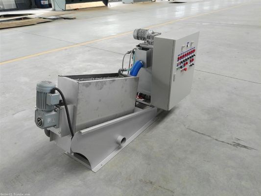 catégorie industrielle de asséchage de machine de boue de vis empilée par 100mm